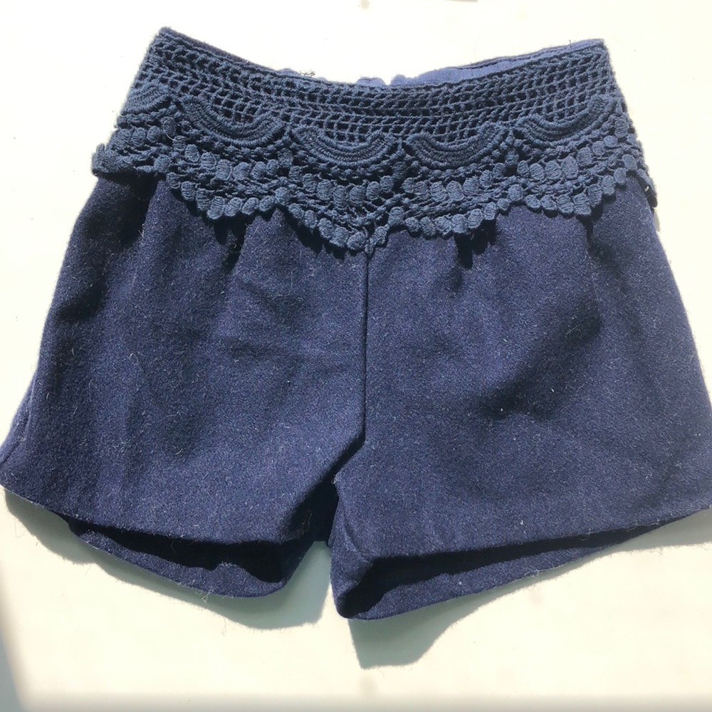 Dino Bebe boutique navy winter shorts
